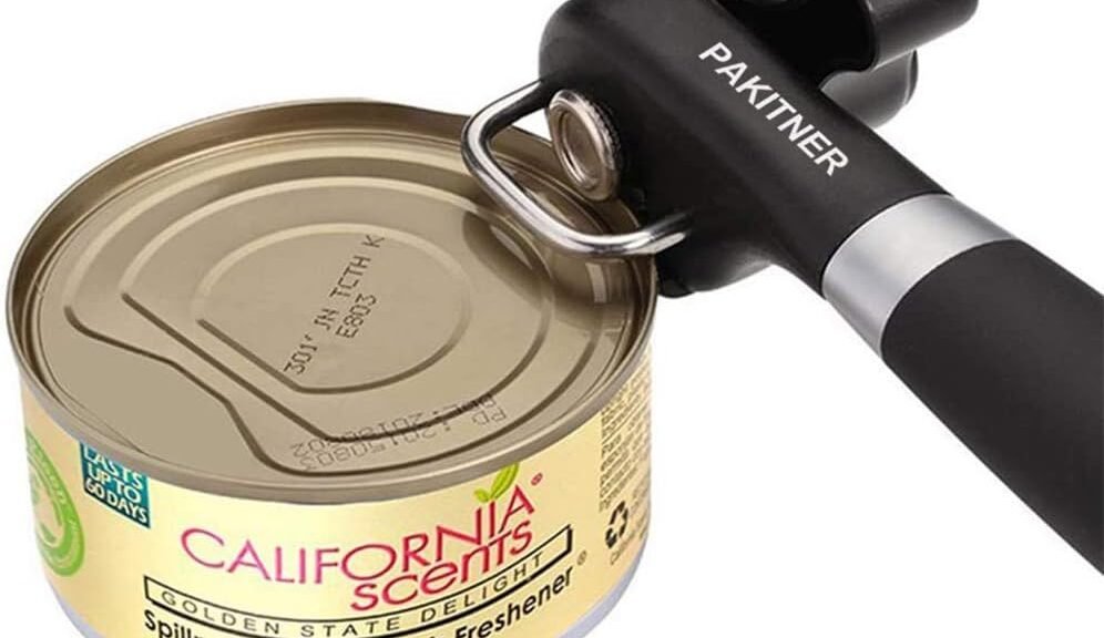 How to use a side - cut manual can opener properly?