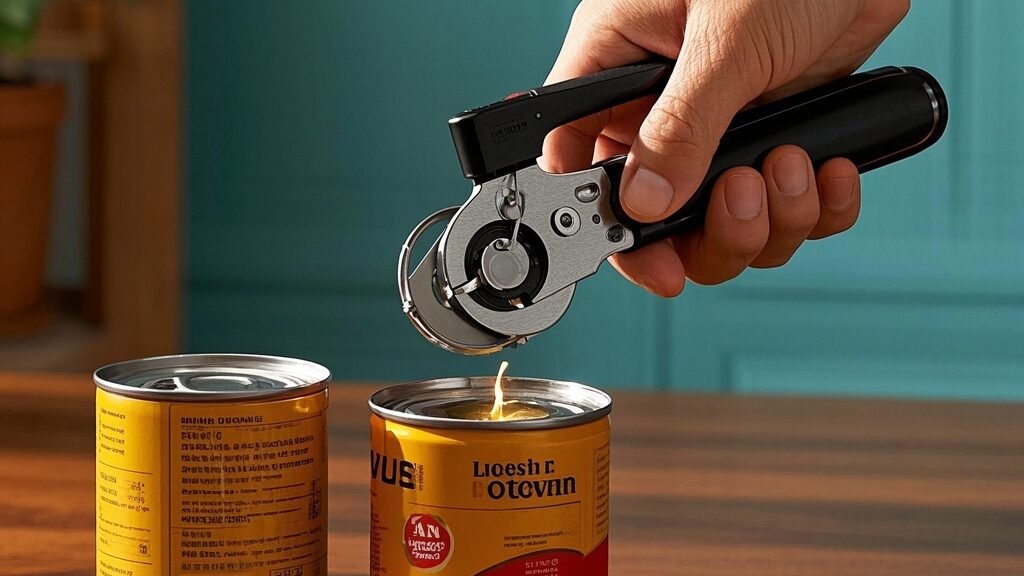 How to sharpen a manual can opener?